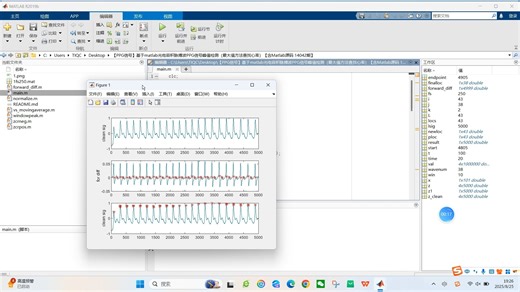 【PPG信号】基于matlab光电容积脉搏波PPG信号峰值检测（最大值方法查找心率）【含Matlab源码 14042期】