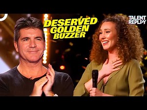 Golden Buzzer Moment: Loren Allred's Powerful Audition | Britain's Got Talent