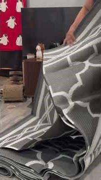 Garvee Outdoor Rug 9 x 12 Patio Waterproof