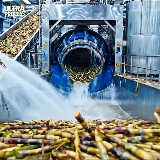 Sugar production in a sugar factory using modern technology | Ultra Process
