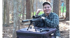 Shooting .22 Long Rifle through a 9mm can? (VIDEO)