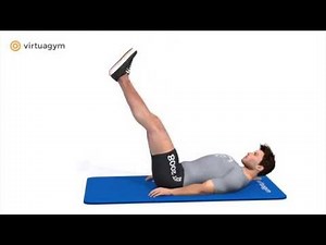 Reverse Crunch Straight Legs