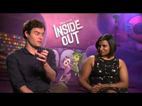 Inside Out Interview - Bill Hader (Fear) & Mindy Kaling (Disgust)