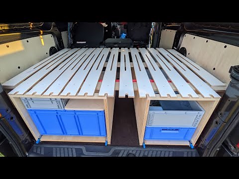 My Ford Transit Custom Campervan Conversion DIY Campervan