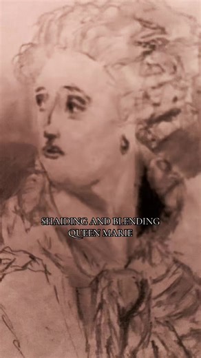 #drrawing queen marie Antoinette of france god bless everyone