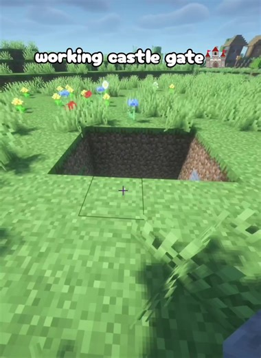 Minecraft building castle gate 🏰#майнкрафт #постройкивмайнкрафте | Minecraft Building