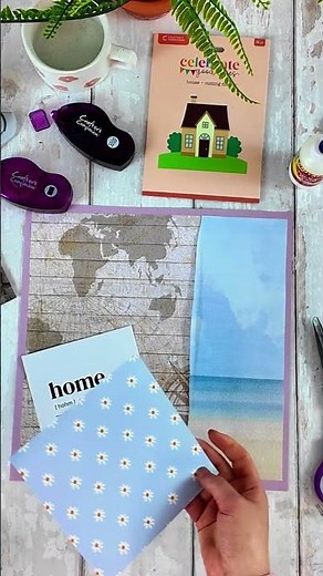 New Home Scrapbook Page Tutorial | Papercraft Ideas
