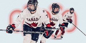 She’s married to Marie-Philip Poulin. But Laura Stacey has emerged as a star of her own for Canada