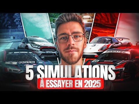 The 5 racing simulations to test in 2025 🏎️💨