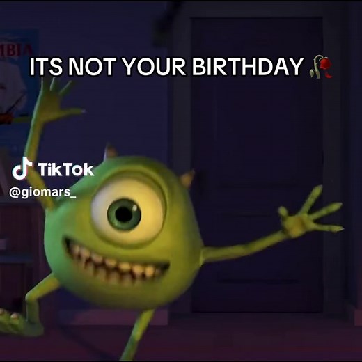 WTF Was That? Monsters Inc. Birthday Crash Out Meme