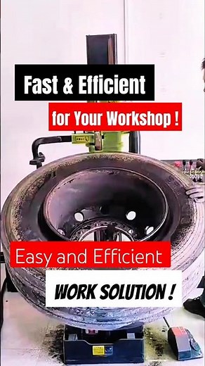Automatic Tire Changer! Fast & Efficient for Your Workshop!