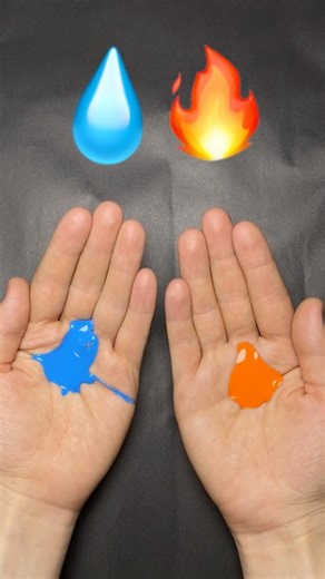 Mixing 2 Simple Colors Orange and Sky Blue 😍😍😍#colors #colormixing #colormixingmagic