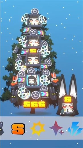 Made my ZZZ Christmas tree🎄 #zzz #miyabi #christmas #zzzero #zenlesszonezero #fun #memes