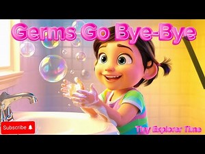 The Germs Go Bye-Bye Song For Kids While Having Fun! Nursery Rhymes For Kids| Learning With Fun