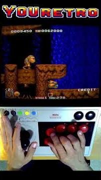 TOKI 1989 ARCADE Gaming Short 60fps Gameplay