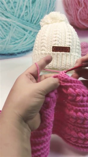 Crochet hat tutorial #crochethat #crochetcrosai