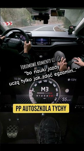Nauka jazdy: gaz do dechy? Czasami trzeba! Szkoła jazdy Tychy PP Autoszkoła, prawko #shorts