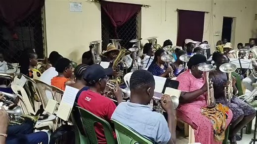 Saturday Band Rehearsal with Salvation Army