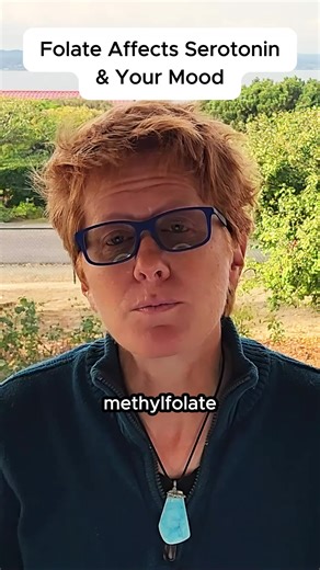😔 Low Mood or Depressed? Read this 👇 One thing most people don’t realize about folate, is that… It doesn’t just matter for genetics or labs … it plays a huge role in how you feel day to day. 💚 Here’s the connection in simple terms: 🧬 Folate → supports SAMe 🧠 SAMe → helps your body make serotonin 😊 Serotonin → mood, motivation, enjoyment, calm And here’s the part that surprises a lot of people 👀 👉 Over 80% of your serotonin lives in your gut. So when things feel off like: • low mood or fl