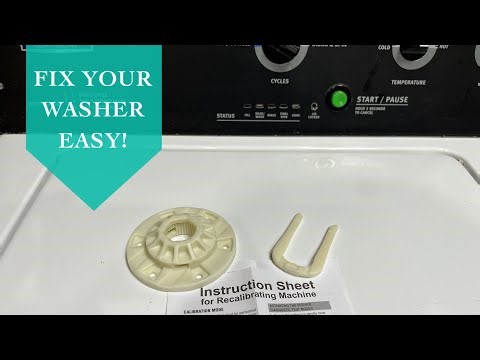 How to Fix a Washer not spinning well, off balance Whirlpool Built VMW Spline Hub W10528947