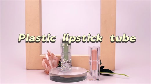 Lipstick Tubes With Custom's Logo and Plastic Packaging With 5g for Waterproof Lipstick Tubes