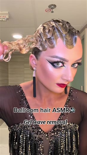 Ballroom Hair Wave Removal ASMR Experience