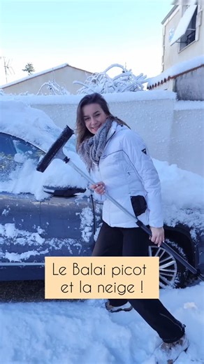 Balai picot & situations de l'extrême ❄️🤪💪 Jamais je n'aurais cru vous faire ce type de vidéo ! J'ai sauté sur l'occasion ce matin évidemment ! Le Balai picot je l'aime déjà mais alors là, il m'a une fois de plus prouvé qu'il était là pour moi en toute circonstance ! PS : Les picots du balai font un peu la tronche sur la vidéo, mais c'est le froid qui les a " figés " ils vont se remettre bien à la chaleur 🙃 #h2oatomefrance #h2oathome #picot #balai #neige #snowday #voiture #incredible #incroya