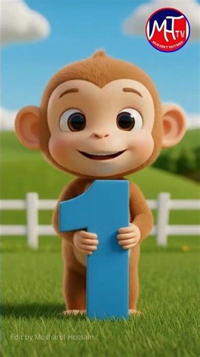 123 Song-1 to 10 Animals with Numbers | Cute 3D Counting Song for Kids | Learn Numbers with Animals