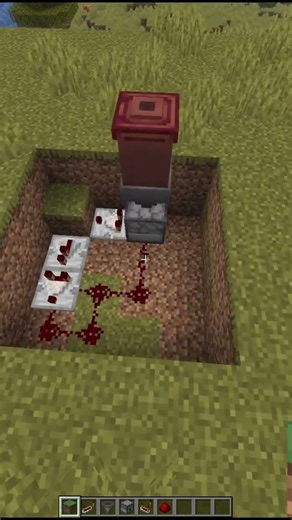 How to make a working dustbin in #minecraft #gaming