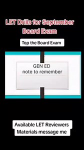 5K views · 109 reactions | Let notes for review #let #lpt #reviewer | LET EXAM Online Review New Curriculum | Facebook