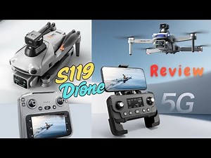 S119 Drone | Dual camera, obstacle avoidance & smooth brushless power — full review on Caring Guy