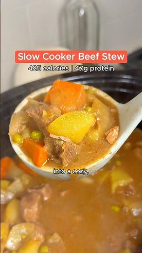 let’s make beef stew (high protein) #slowcooker #highproteinrecipes