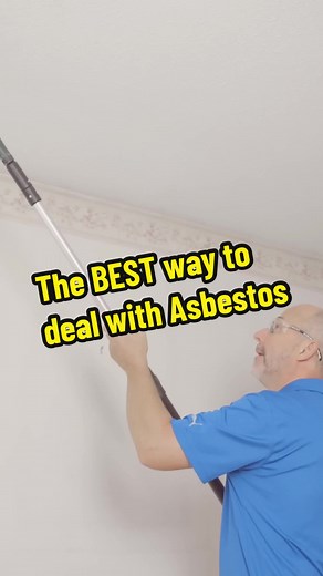 The Safest Way to Deal with Asbestos: Encapsulation #homerenovation #asbestosremoval