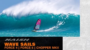 The result of decades of experience. The new S25 Naish wave sails are here - find the wave sail that's right for you with the Force 4, Force 5 and all new Chopper MKII - the Ultra-Compact wave sail. | Naish Windsurfing