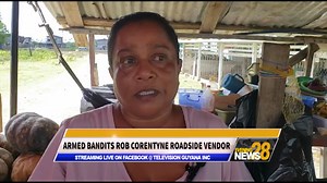 84K views · 877 reactions | Some ten weeks after her husband died, a Corentyne roadside vendor was met with another tragedy after two armed bandits last evening robbed her of her day’s earnings. Our Berbice correspondent Andrew Carmichael tells us more… | Television Guyana Inc. | Facebook