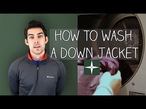 How to Wash a Down Jacket