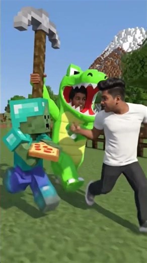 funny moments in minecraft #minecraft #AI#gaming #mems#viralshort