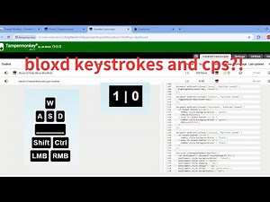 this is how to get KEYSTROKES and CPS COUNTER in bloxd!