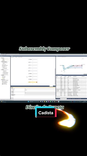 Subasembly Composer - Diseño de Cuenta Triangular y Berma .#viralvideo #cadista #diseño #planosarquitectonicos #civil