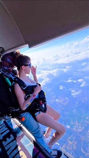 POV Skydiving in 4K | Best Extreme Sports Moment #shorts