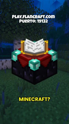 He creado mi propio servidor!Unete y juega conmigo!Java y Bedrock Play.flancraft.comPuerto: 19132