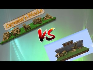 Carpenter blocks 1.16: Blockcarpentry