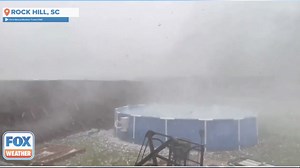 14K views · 81 reactions | Powerful storms hit Charlotte, NC and Rock Hill, SC over the weekend. Rock Hill saw up to 90 mph wind gusts and softball size hail! | FOX 4 Weather | Facebook