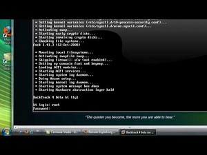 Run Backtrack 4 Beta in Windows with VmWare Workstation