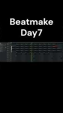 Beginner Beatmaking Day7 ＃初心者 ＃ビートメイク