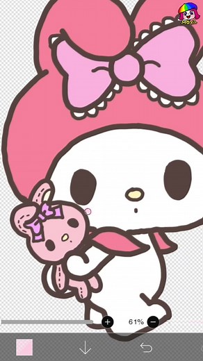 마이멜로디 그림 그리기 및 색칠하기 가이드