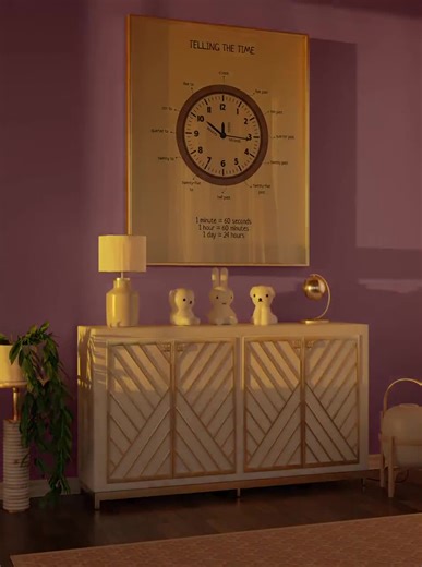 Telling the Time Poster: Educational Kids Printable Poster (digital Download) - Etsy