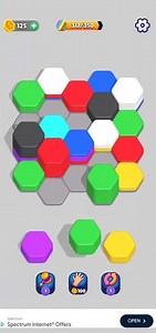Hexa Sort Lev. 18 #mobilegaming #puzzle