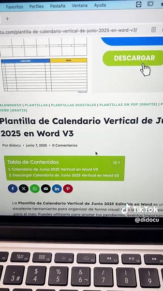 Cómo Imprimir el Calendario de Junio 2025 Gratis