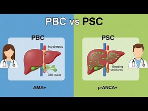 PBC | PSC | Autoimmune Liver Disease | USMLE Simplified ‪@LumenRad‬